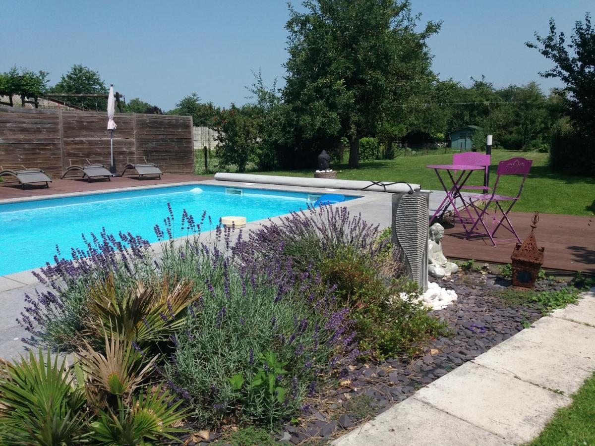 Chambres D Hotes ,Hotel ,Secret D'Une Nuit A Vicq Pres De Onnaing,Avec Piscine 外观 照片